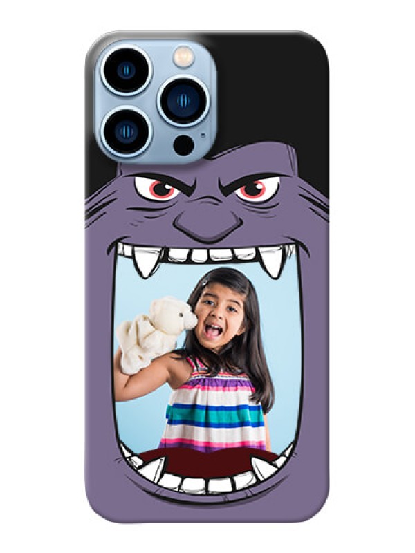 Custom iPhone 13 Pro Max Personalised Phone Covers: Angry Monster Design