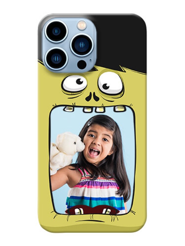 Custom iPhone 13 Pro Max Mobile Covers: Cartoon monster back case Design