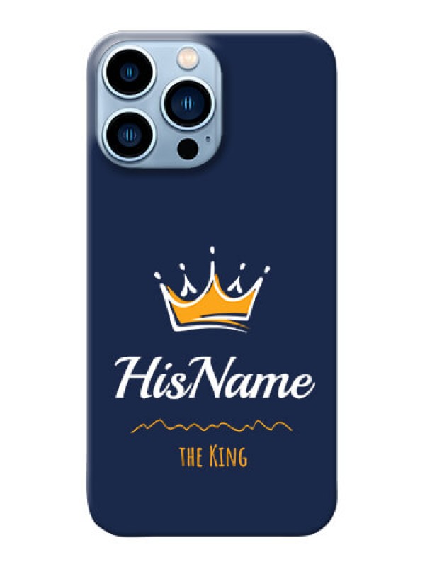 Custom iPhone 13 Pro Max King Phone Case with Name