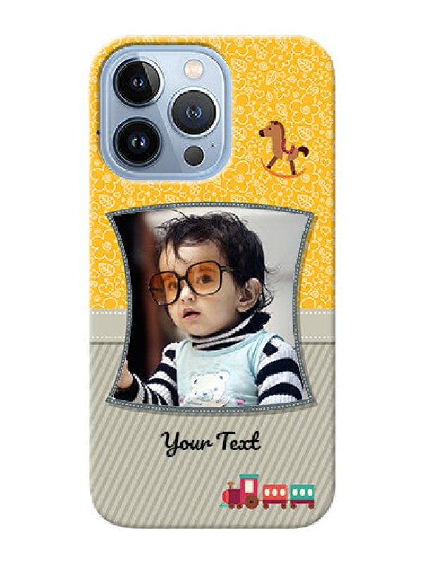 Custom iPhone 13 Pro Mobile Cases Online: Baby Picture Upload Design