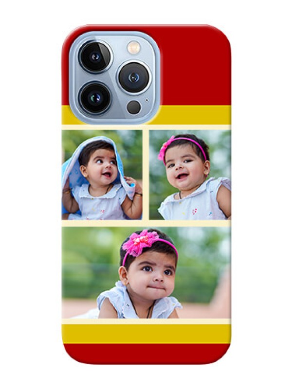 Custom iPhone 13 Pro mobile phone cases: Multiple Pic Upload Design