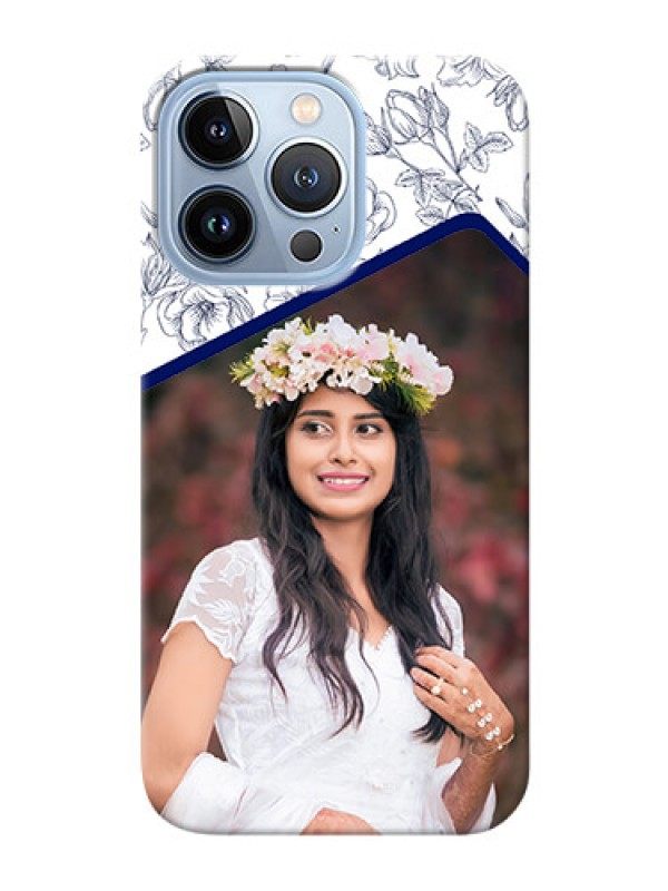 Custom iPhone 13 Pro Phone Cases: Premium Floral Design