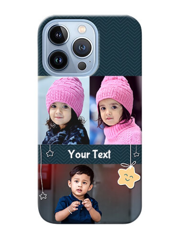 Custom iPhone 13 Pro Mobile Back Covers Online: Hanging Stars Design
