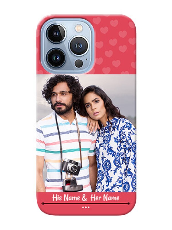 Custom iPhone 13 Pro Mobile Cases: Simple Love Design