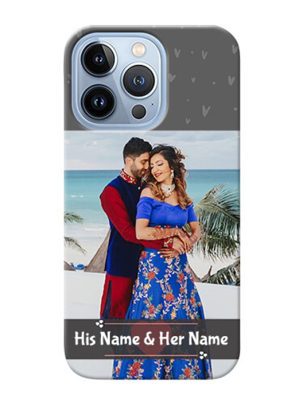 Custom iPhone 13 Pro Mobile Covers: Buy Love Design with Photo Online