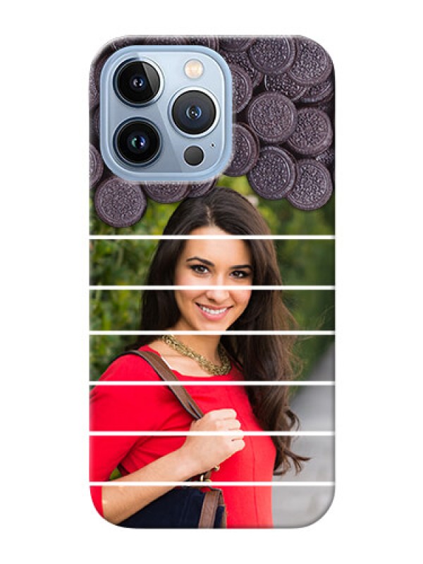 Custom iPhone 13 Pro Custom Mobile Covers with Oreo Biscuit Design