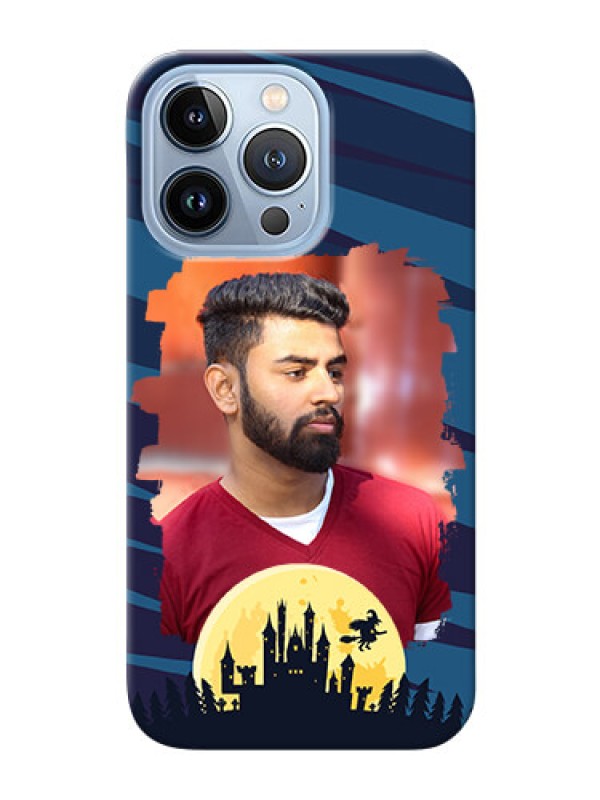 Custom iPhone 13 Pro Back Covers: Halloween Witch Design 