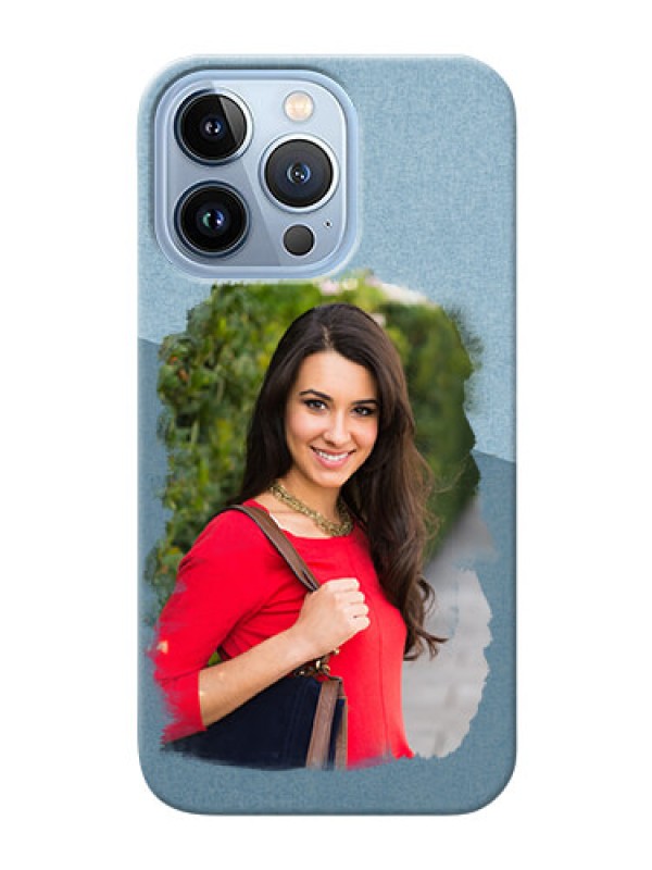 Custom iPhone 13 Pro custom mobile phone covers: Grunge Line Art Design