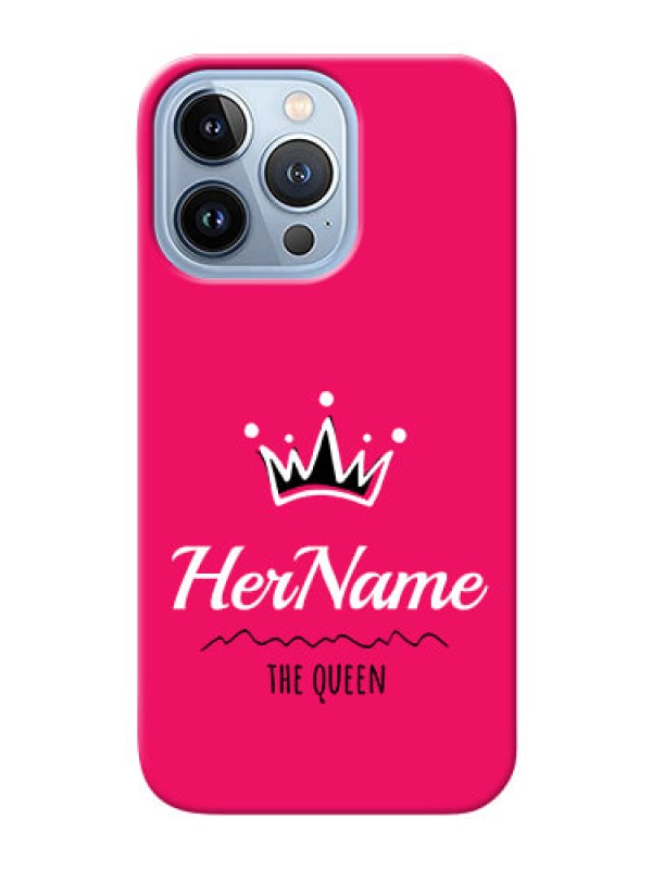 Custom iPhone 13 Pro Queen Phone Case with Name