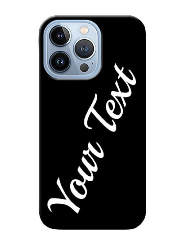Custom iPhone 13 Pro Custom Mobile Cover with Your Name