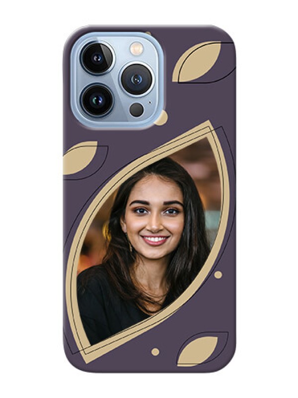 Custom iPhone 13 Pro Custom Phone Cases: Falling Leaf Design