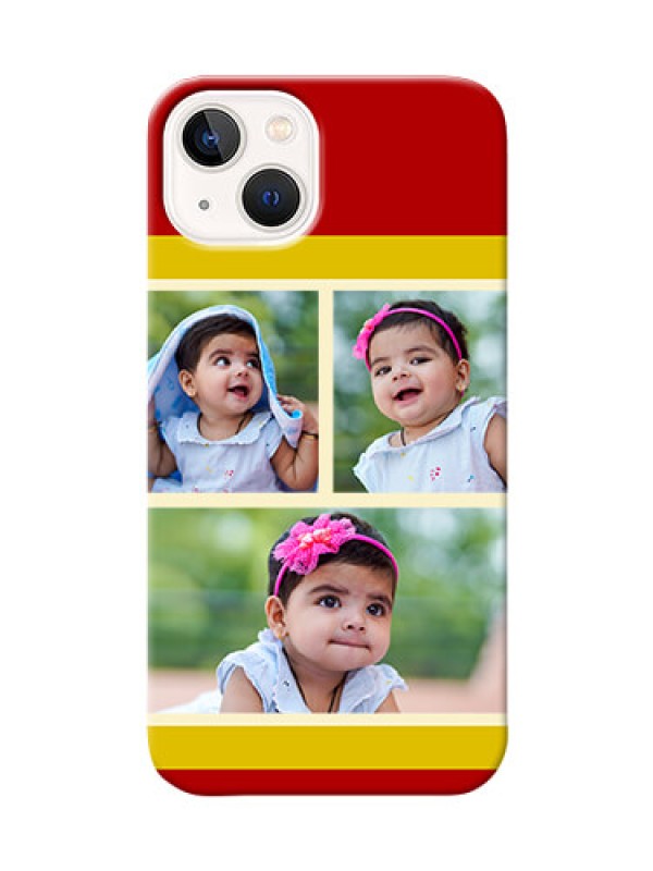 Custom iPhone 13 mobile phone cases: Multiple Pic Upload Design