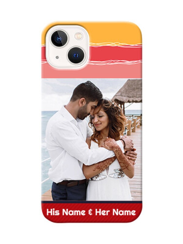 Custom iPhone 13 custom mobile phone covers: Colorful Case Design