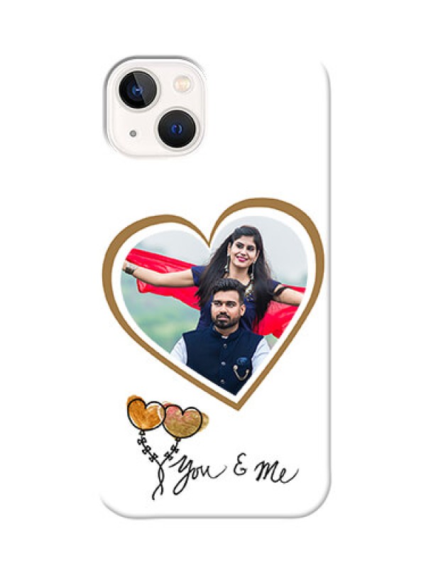 Custom iPhone 13 customized phone cases: You & Me Design