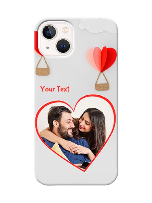 Custom iPhone 13 Phone Covers: Parachute Love Design