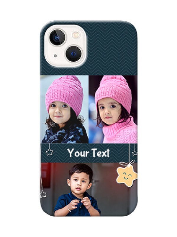 Custom iPhone 13 Mobile Back Covers Online: Hanging Stars Design