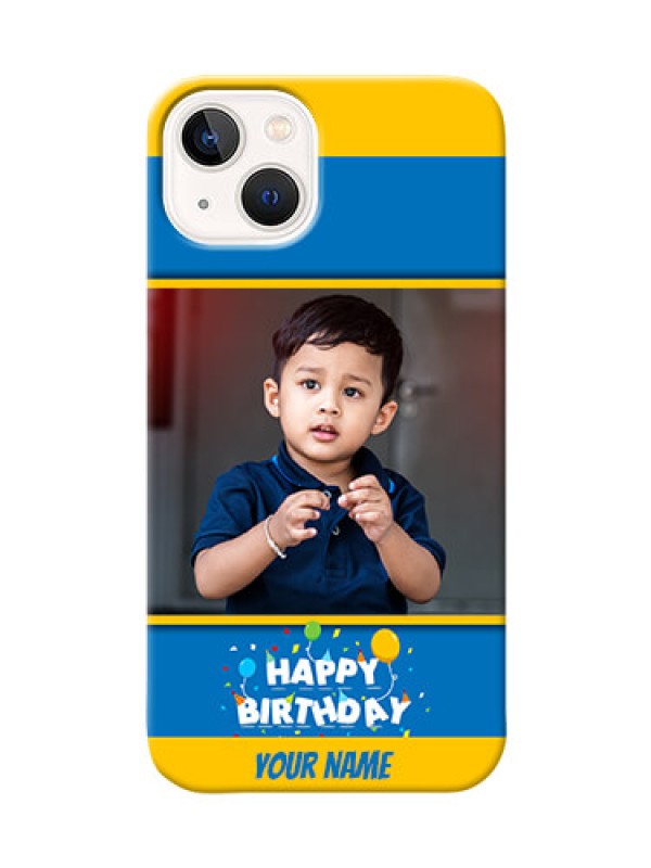 Custom iPhone 13 Mobile Back Covers Online: Birthday Wishes Design