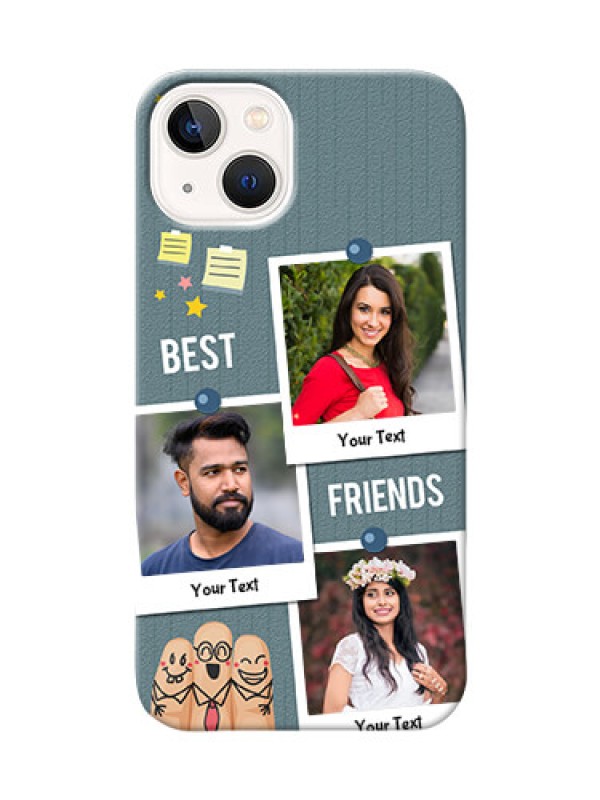 Custom iPhone 13 Mobile Cases: Sticky Frames and Friendship Design