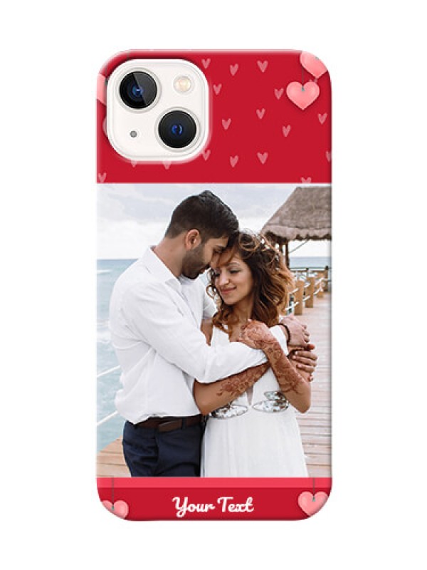 Custom iPhone 13 Mobile Back Covers: Valentines Day Design