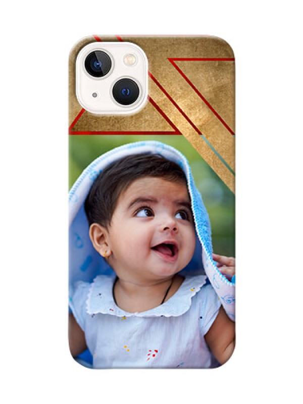 Custom iPhone 13 mobile phone cases: Gradient Abstract Texture Design