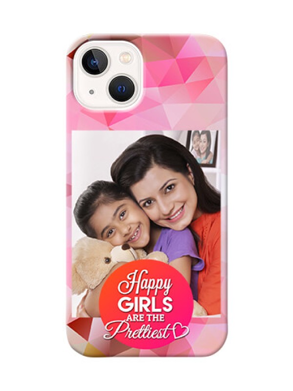 Custom iPhone 13 Personalized Phone Covers: Abstract Triangle Design