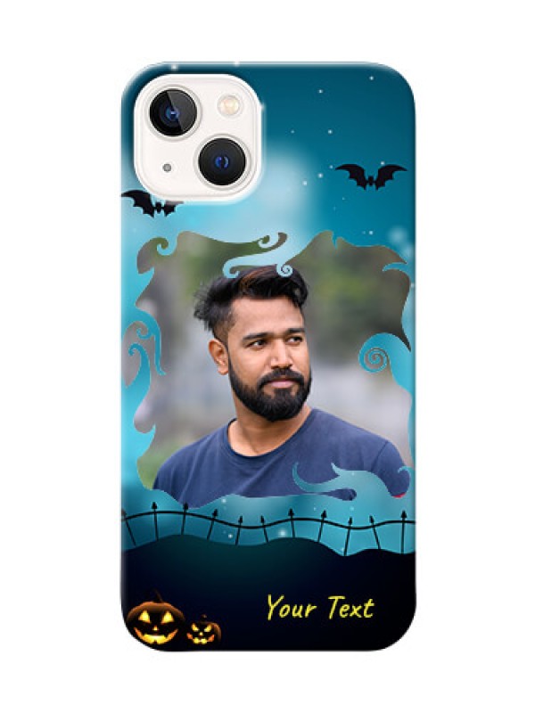 Custom iPhone 13 Personalised Phone Cases: Halloween frame design