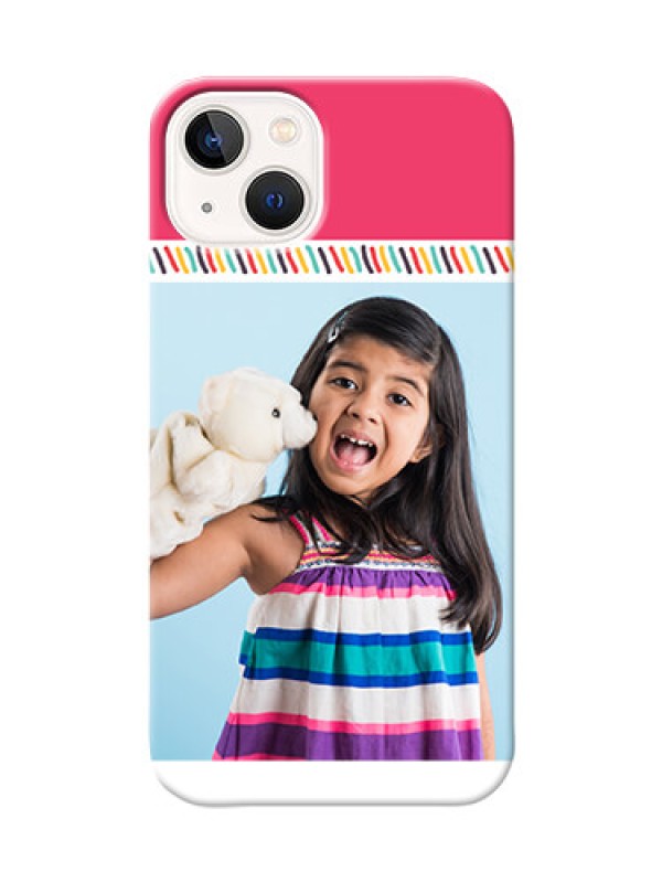 Custom iPhone 13 Personalized Phone Cases: line art design