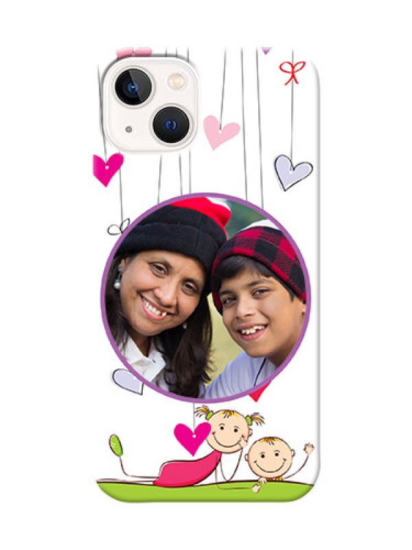 Custom iPhone 14 Plus Mobile Cases: Cute Kids Phone Case Design