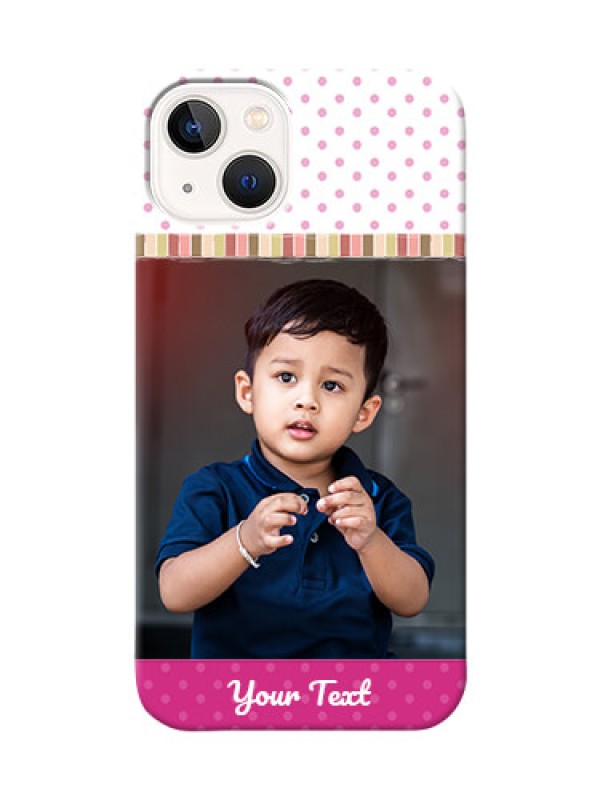 Custom iPhone 14 Plus custom mobile cases: Cute Girls Cover Design