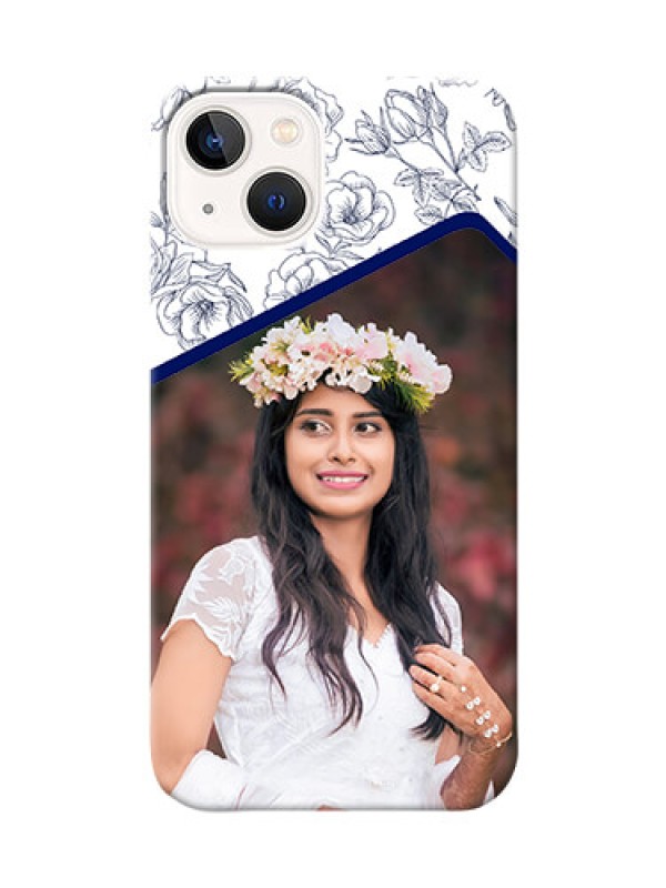 Custom iPhone 14 Plus Phone Cases: Premium Floral Design