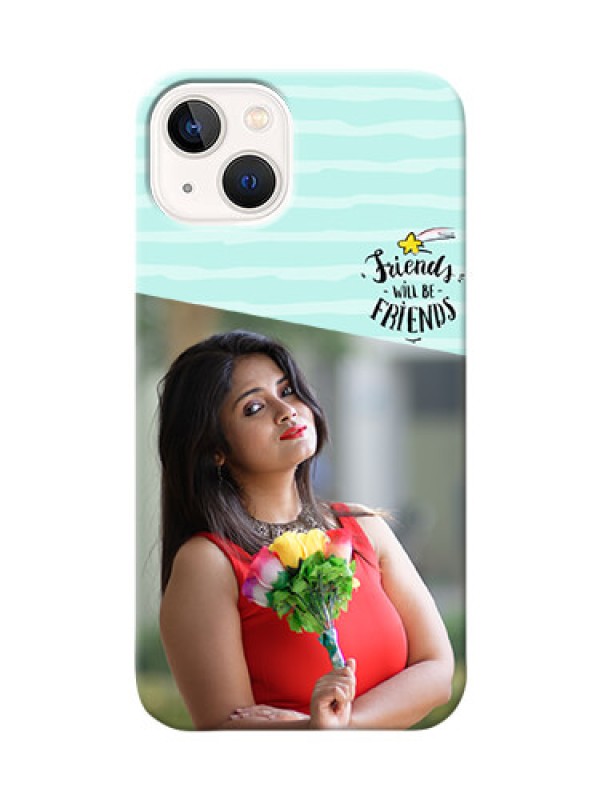 Custom iPhone 14 Plus Mobile Back Covers: Friends Picture Icon Design