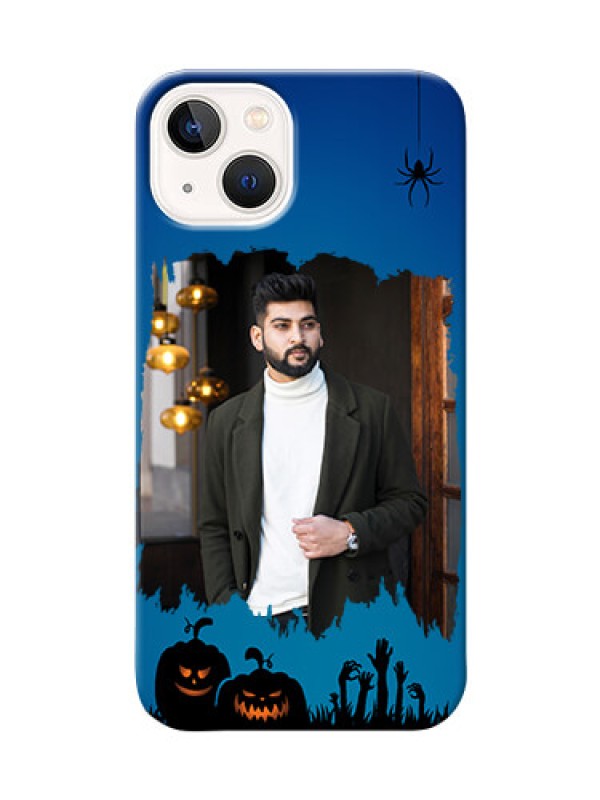 Custom iPhone 14 Plus mobile cases online with pro Halloween design 