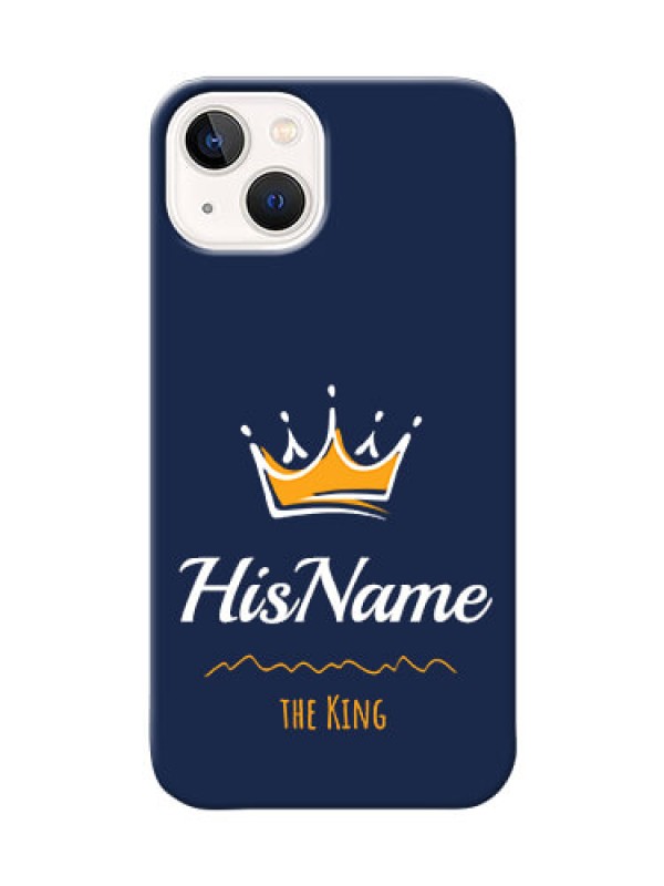 Custom iPhone 14 Plus King Phone Case with Name