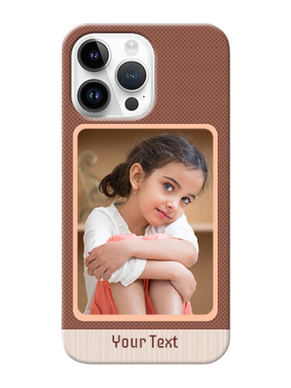 Custom iPhone 14 Pro Max Phone Covers: Simple Pic Upload Design