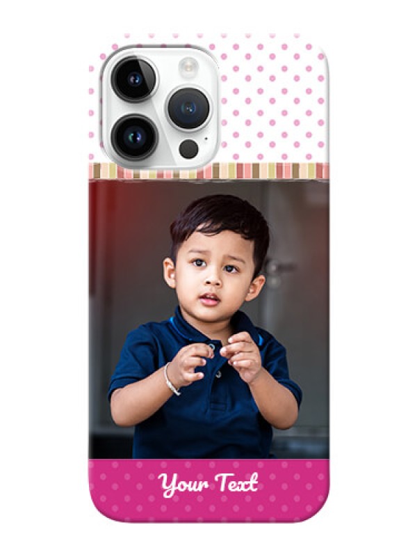 Custom iPhone 14 Pro Max custom mobile cases: Cute Girls Cover Design