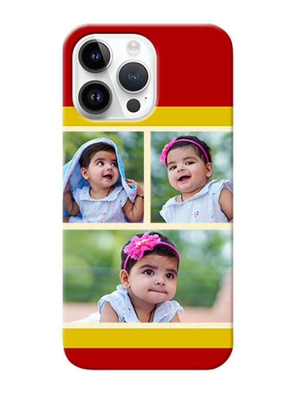 Custom iPhone 14 Pro Max mobile phone cases: Multiple Pic Upload Design