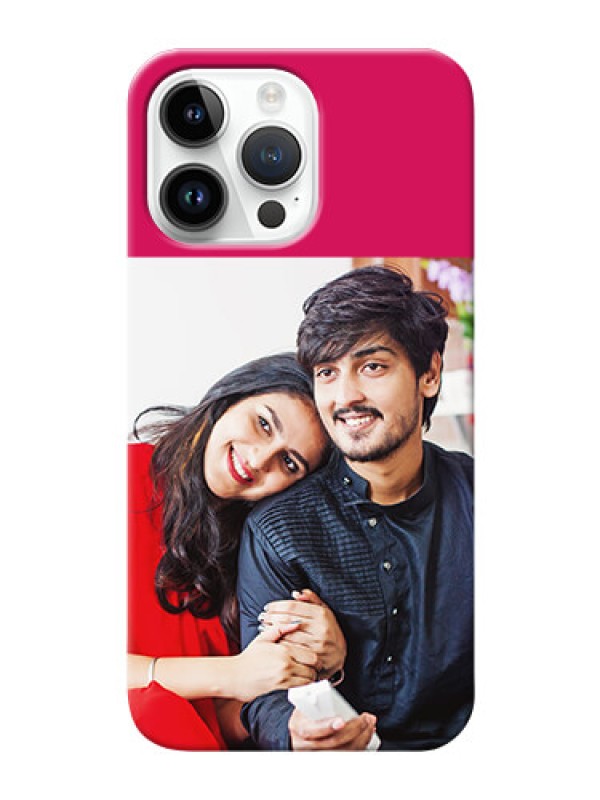 Custom iPhone 14 Pro Max custom phone cases: Anniversary Cover Design