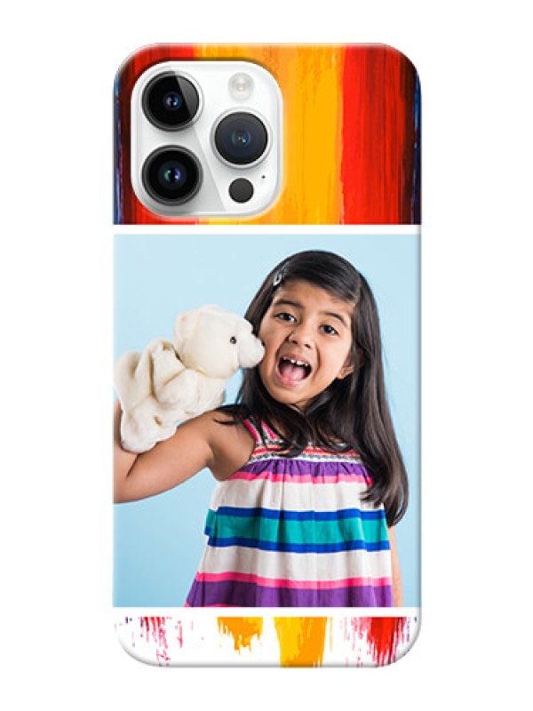 Custom iPhone 14 Pro Max custom phone covers: Multi Color Design