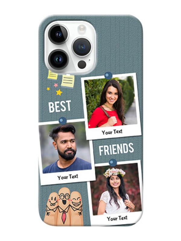 Custom iPhone 14 Pro Max Mobile Cases: Sticky Frames and Friendship Design