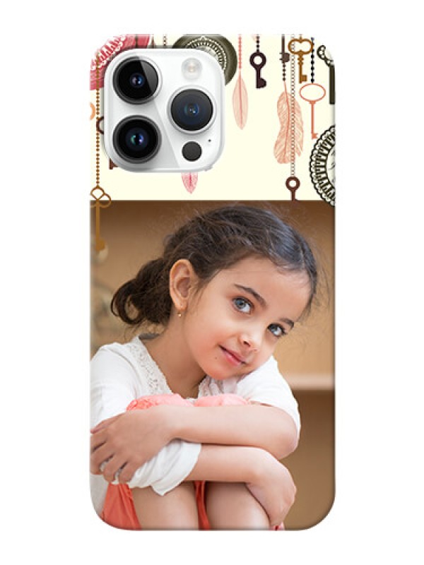 Custom iPhone 14 Pro Max Phone Back Covers: Boho Style Design