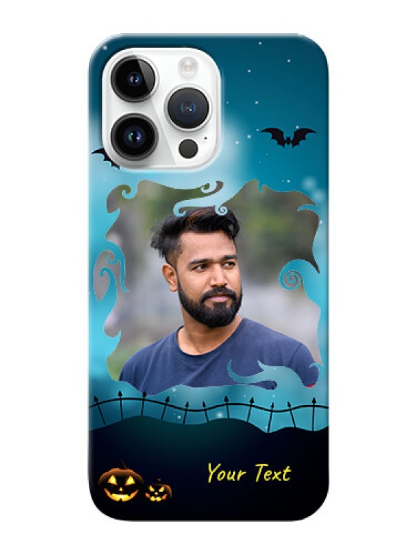 Custom iPhone 14 Pro Max Personalised Phone Cases: Halloween frame design