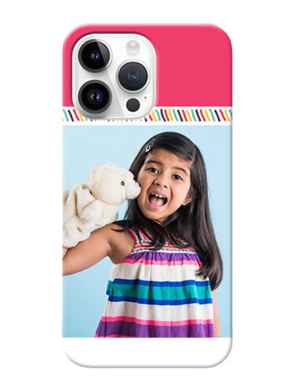 Custom iPhone 14 Pro Max Personalized Phone Cases: line art design