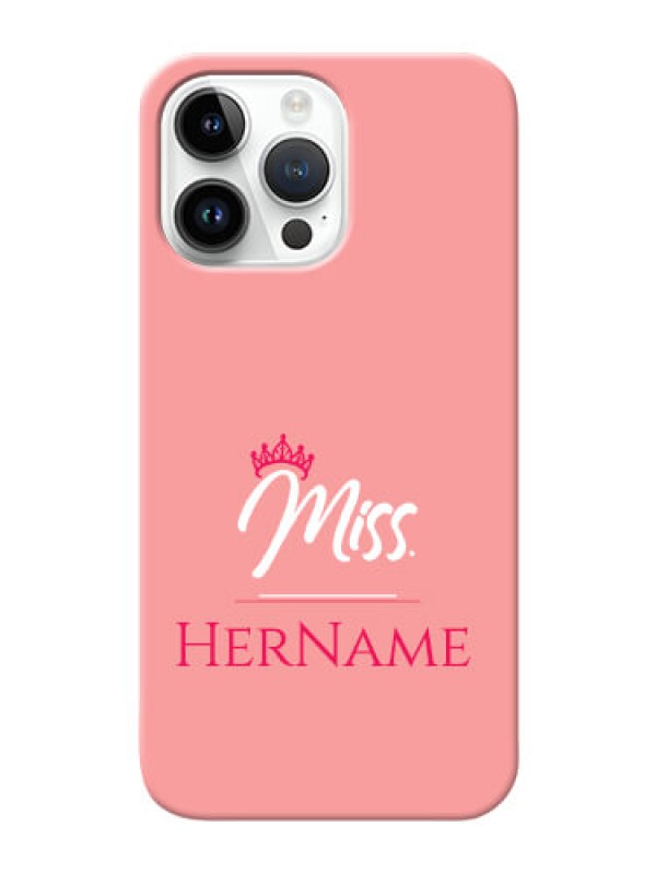 Custom iPhone 14 Pro Max Custom Phone Case Mrs with Name