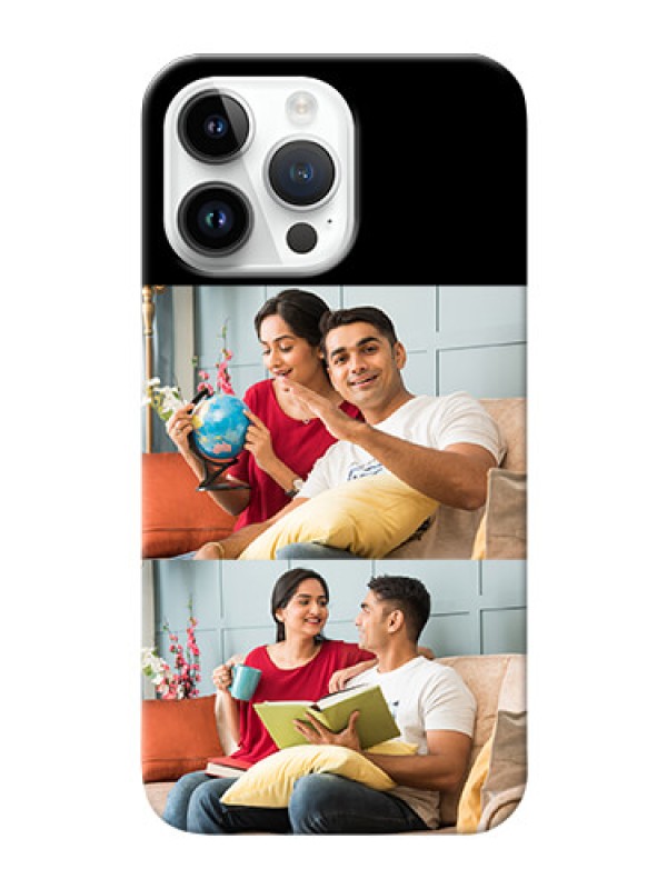 Custom iPhone 14 Pro Max 2 Images on Phone Cover