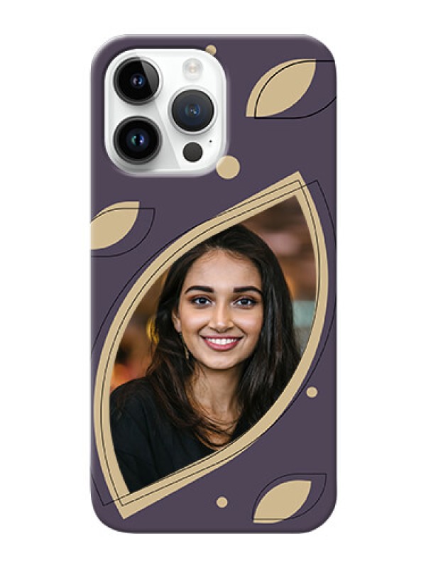 Custom iPhone 14 Pro Max Custom Phone Cases: Falling Leaf Design