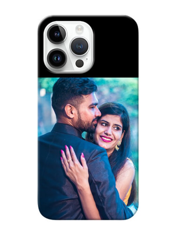 Custom iPhone 14 Pro Max Custom Hard Phone Case - Upload Full Picture With Custom Color Design