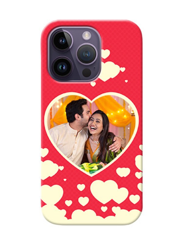 Custom iPhone 14 Pro Phone Cases: Love Symbols Phone Cover Design