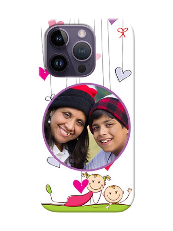 Custom iPhone 14 Pro Mobile Cases: Cute Kids Phone Case Design