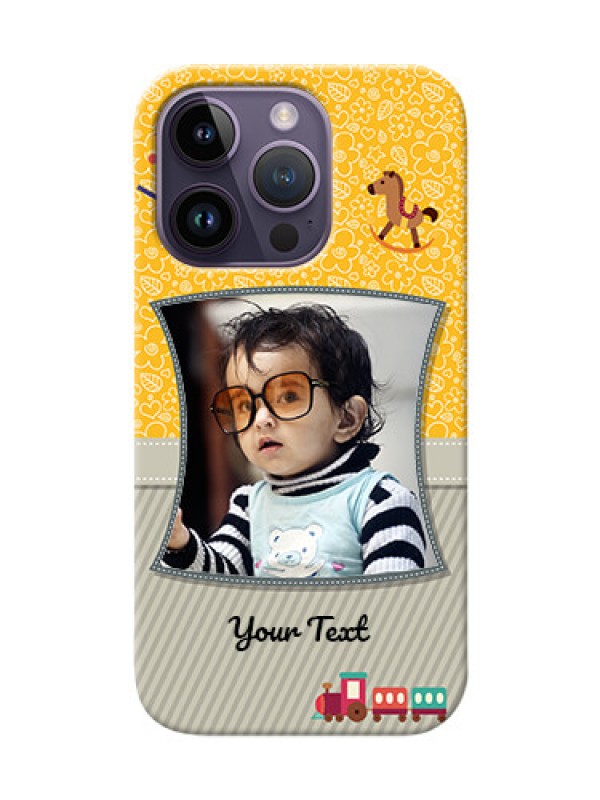 Custom iPhone 14 Pro Mobile Cases Online: Baby Picture Upload Design