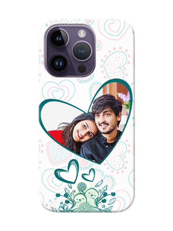 Custom iPhone 14 Pro Personalized Mobile Cases: Premium Couple Design